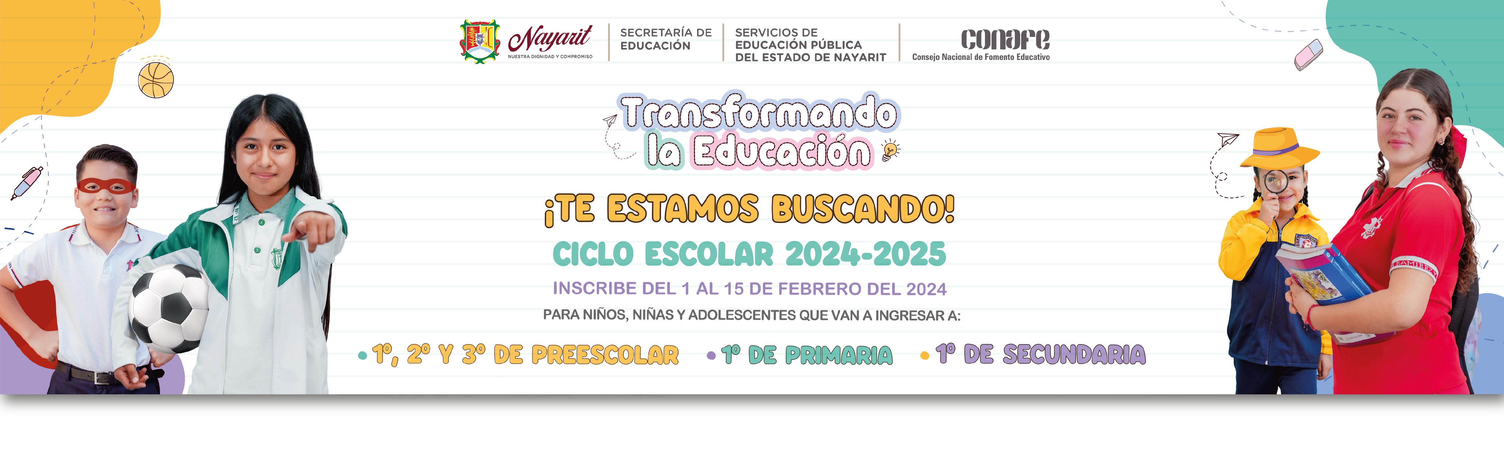 Inscripciones Ciclo Escolar 2024-2025